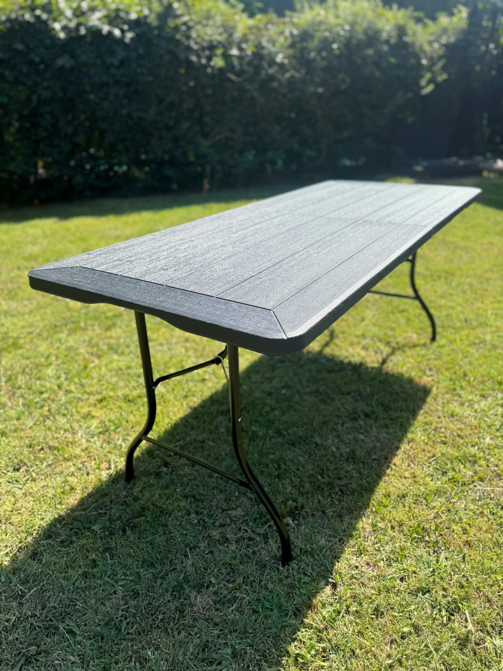 Mesa Plegable Símil Madera 1.80m