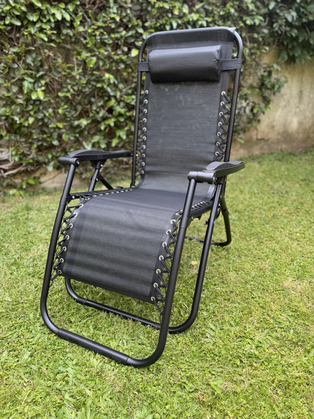Reposera Gravedad Cero Total Black